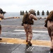 Recon Marines Fire Weapons Aboard USS Bataan