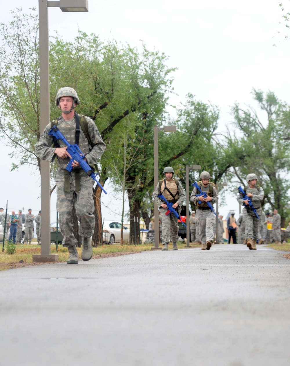 Altus AFB Police Week Ruck March