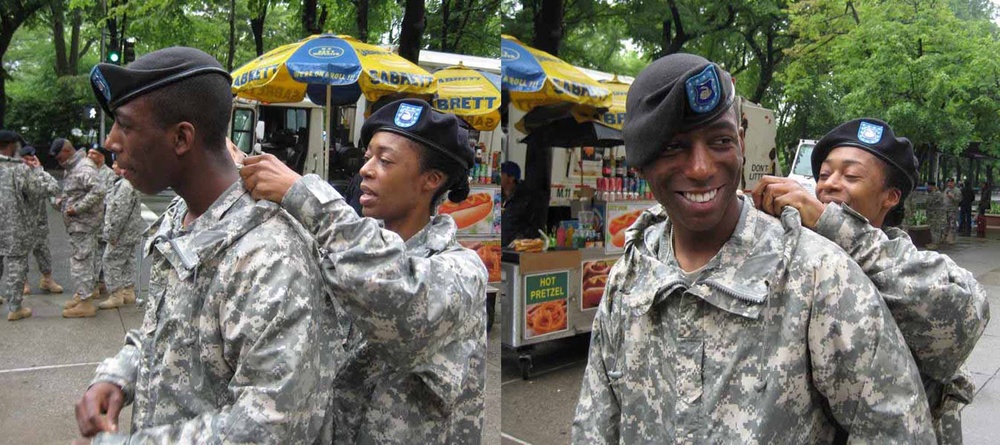 Follow Me: Son and Mother Thrive in Same New York Army National Guard Unit
