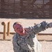 'Gunner' soldiers participate in Fort Bliss obstacle course