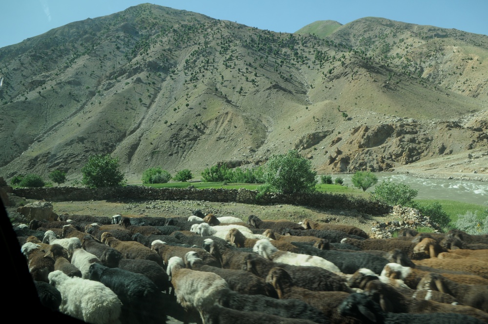 Panjshayr River Valley offers breathtaking views