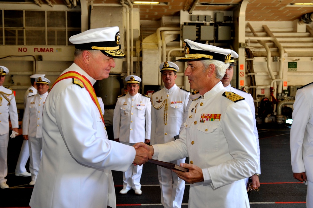 Chief of Naval Operations in Spain