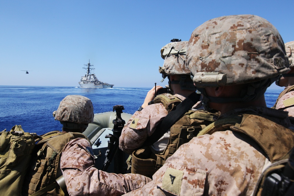 22nd MEU conducts VBSS training