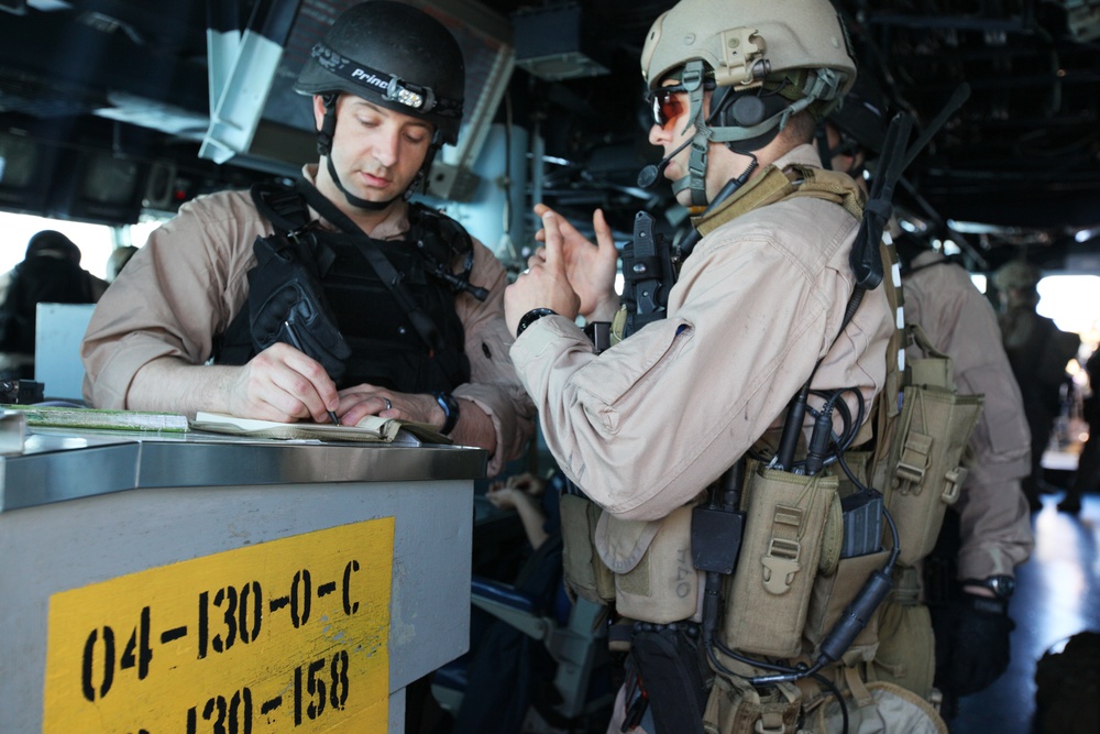 22nd MEU conducts VBSS training