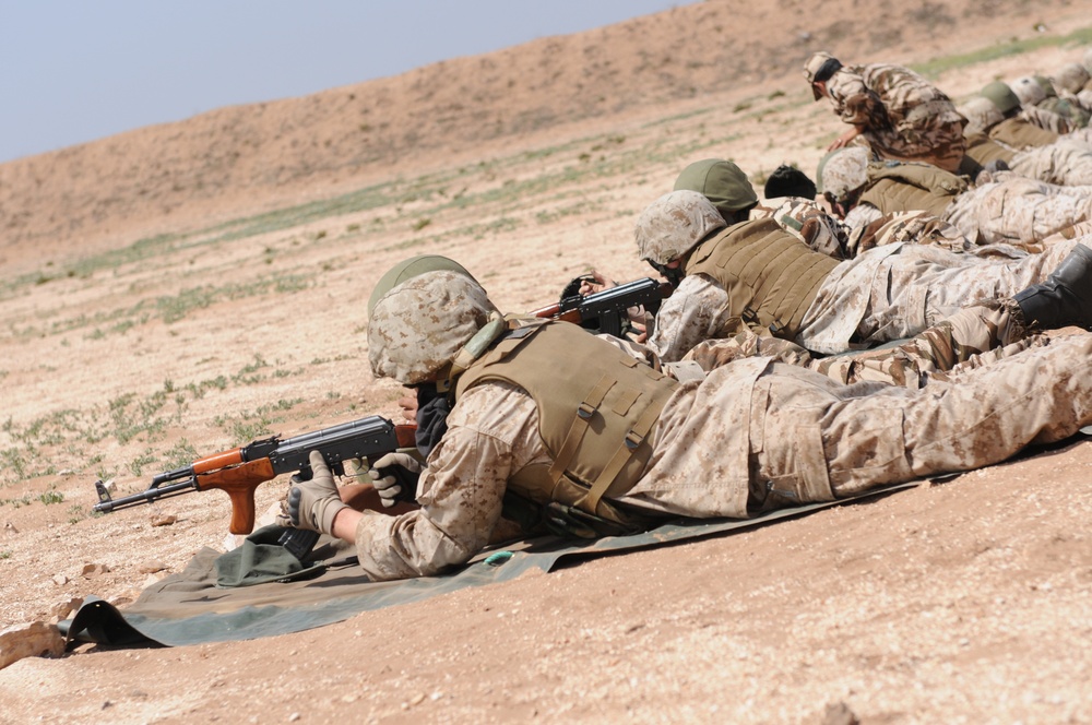 Marines increase interoperability with host-nation weapons training during African Lion 2011