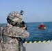 Desert soldiers train at sea