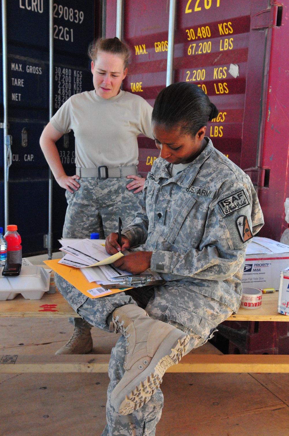 Signing for mail