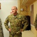 Command Sgt. Maj. Raymond Chandler visits Kandahar Airfield