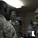 Command Sgt. Maj. Raymond Chandler visits Kandahar Airfield