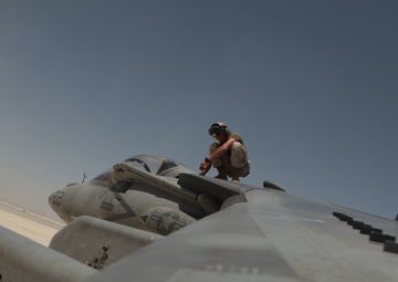 Yuma Harrier squadron starts Afghanistan combat operations