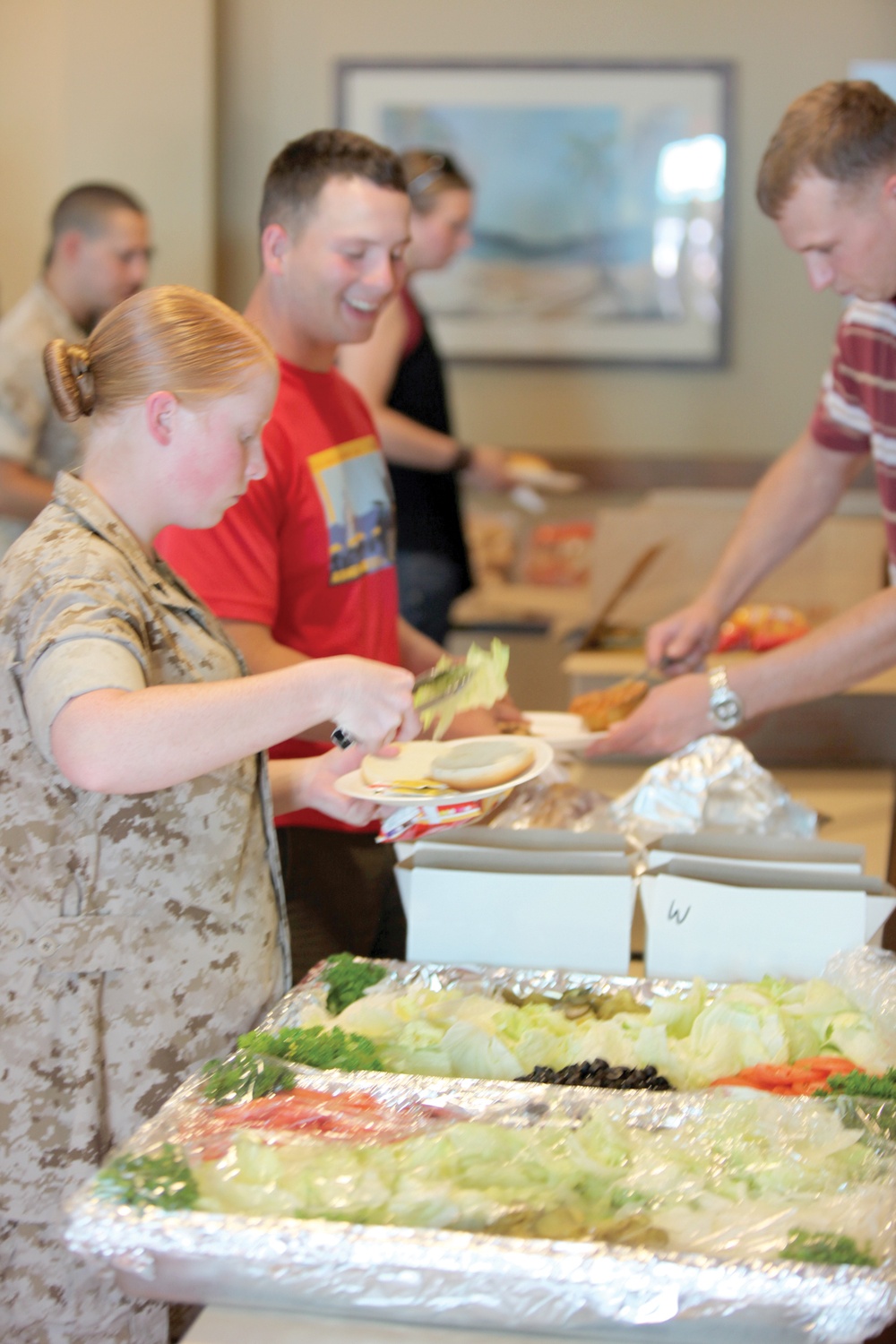 MAG-31 heats up summer during barracks bash
