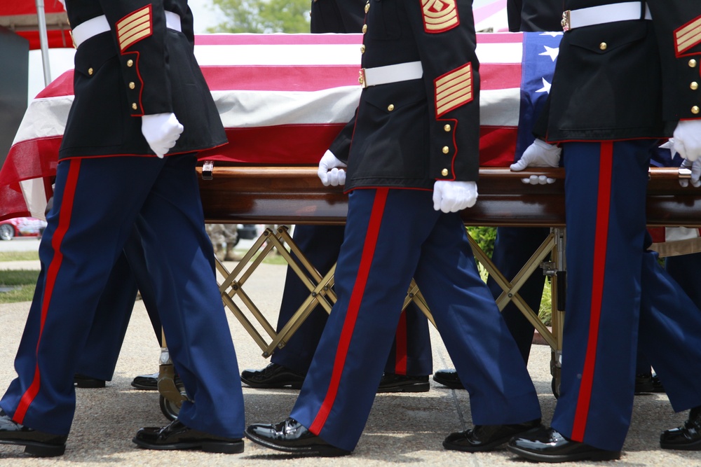 Marines bid Palmer goodbye: Community gathers to remember fallen friend