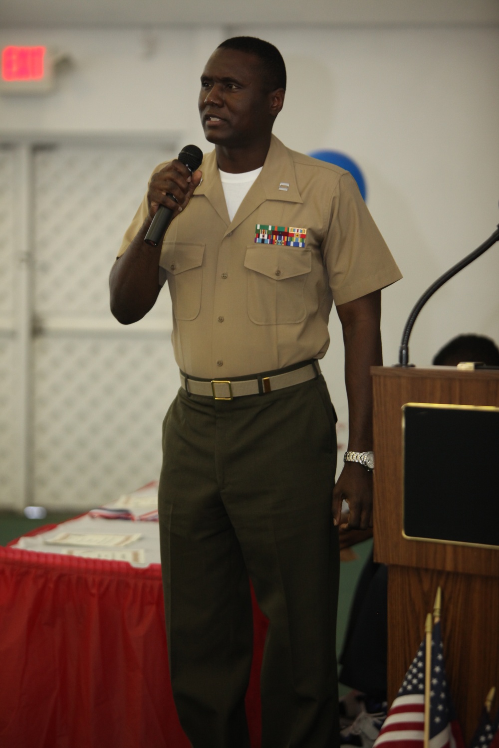 MFR Marines recognized for alternative school mentorship efforts