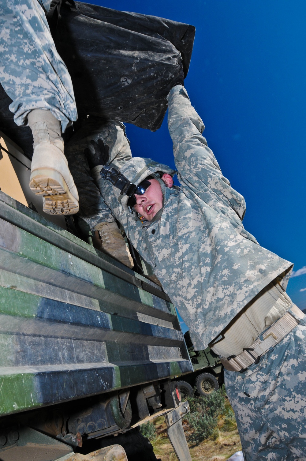The moments in between: 3-2 SBCT soldiers raise spirits amid downtime during training