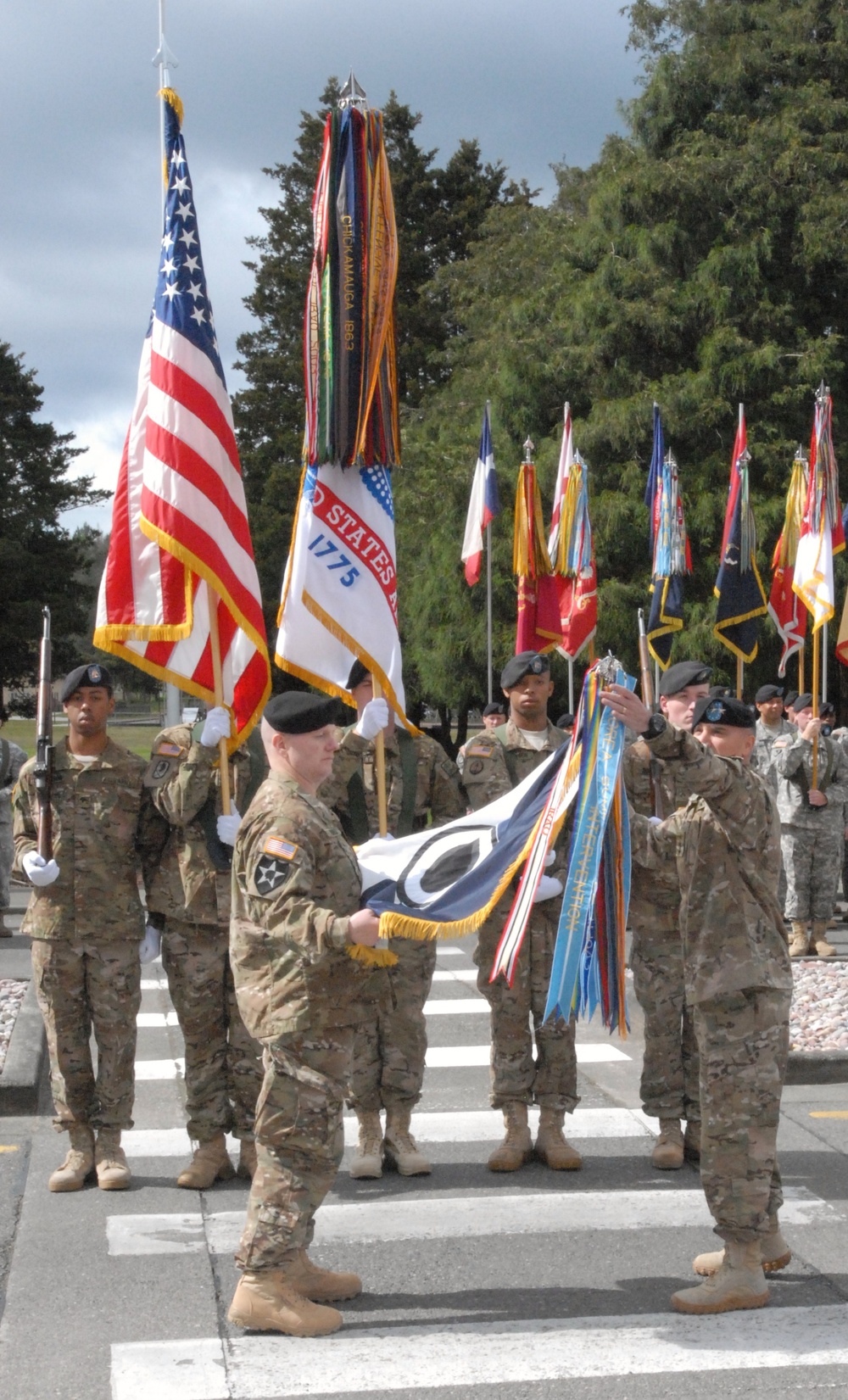 I Corps cases colors of summer Afghanistan tour