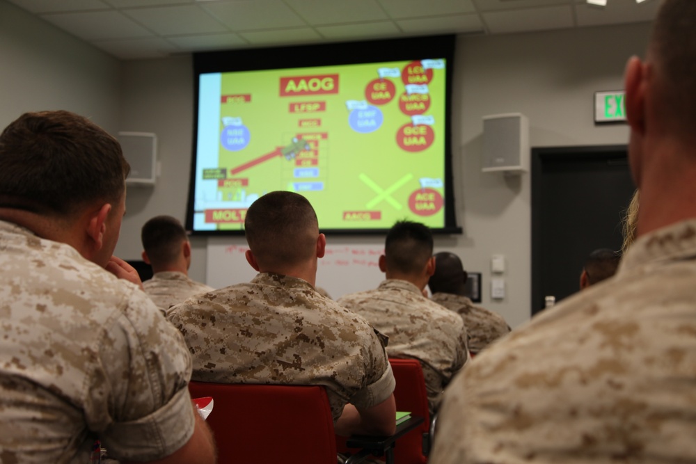 Marines learn about Maritime Prepositioning
