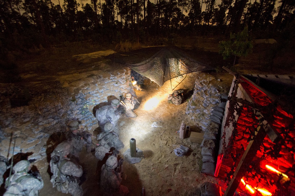Saturday Night at the Crawl-In: Airborne platoons train for Global Response Force