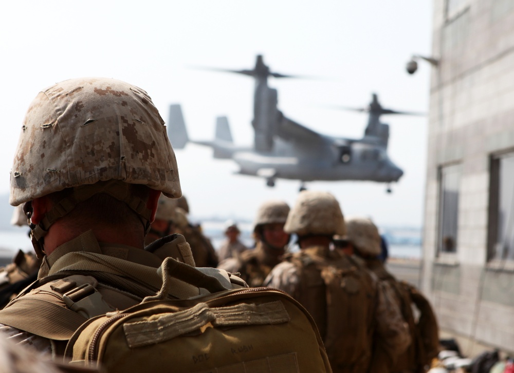 Marines prepare for Coney Island helicopter raid demonstration