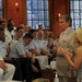 Service members visit Live with Regis and Kelly during Fleet Week New York 2011
