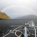Rainbow over the Strait of Magellan