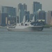 Ships enter harbor for Fleet Week New York 2011