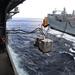 USS Bataan refueling at sea