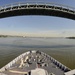 USS New York enters New York Harbor