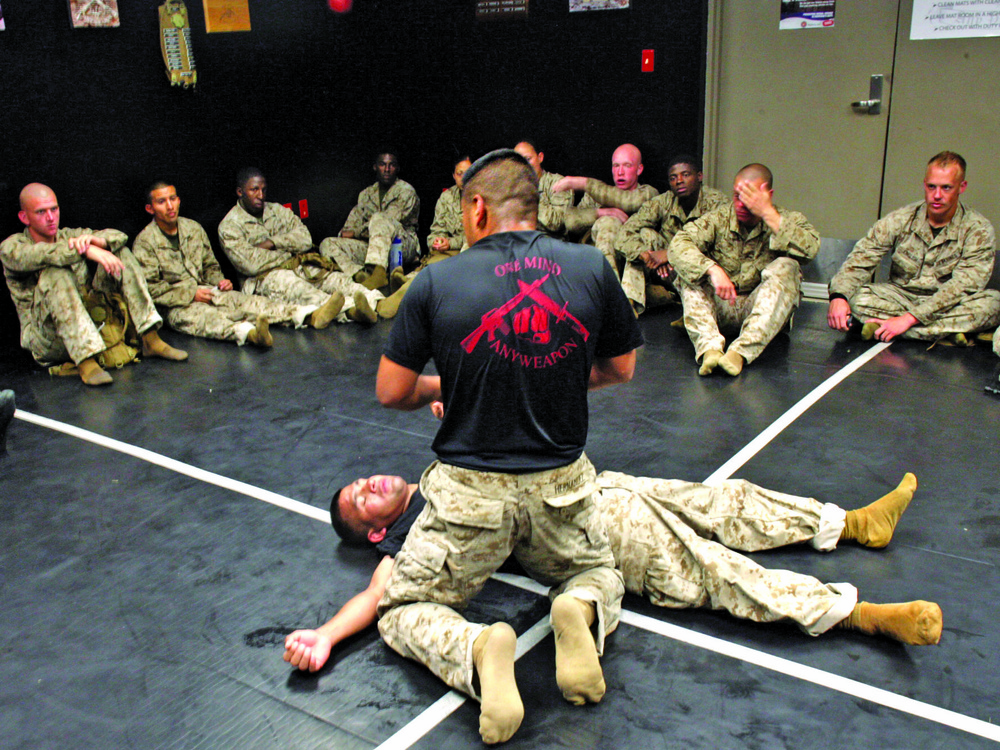 Behind the hat: A look at how Support Battalion trains recruits and sharpens Marines