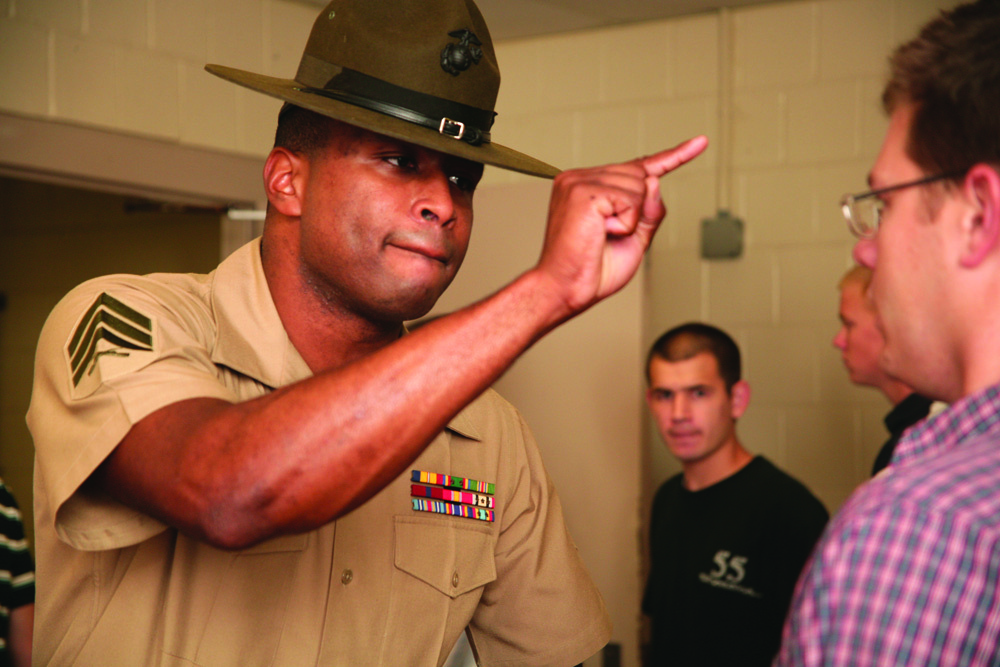 Behind the hat: A look at how Support Battalion trains recruits and sharpens Marines