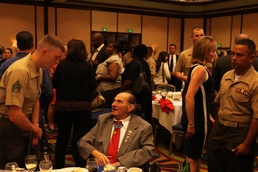 Combat veterans show their support for future service members