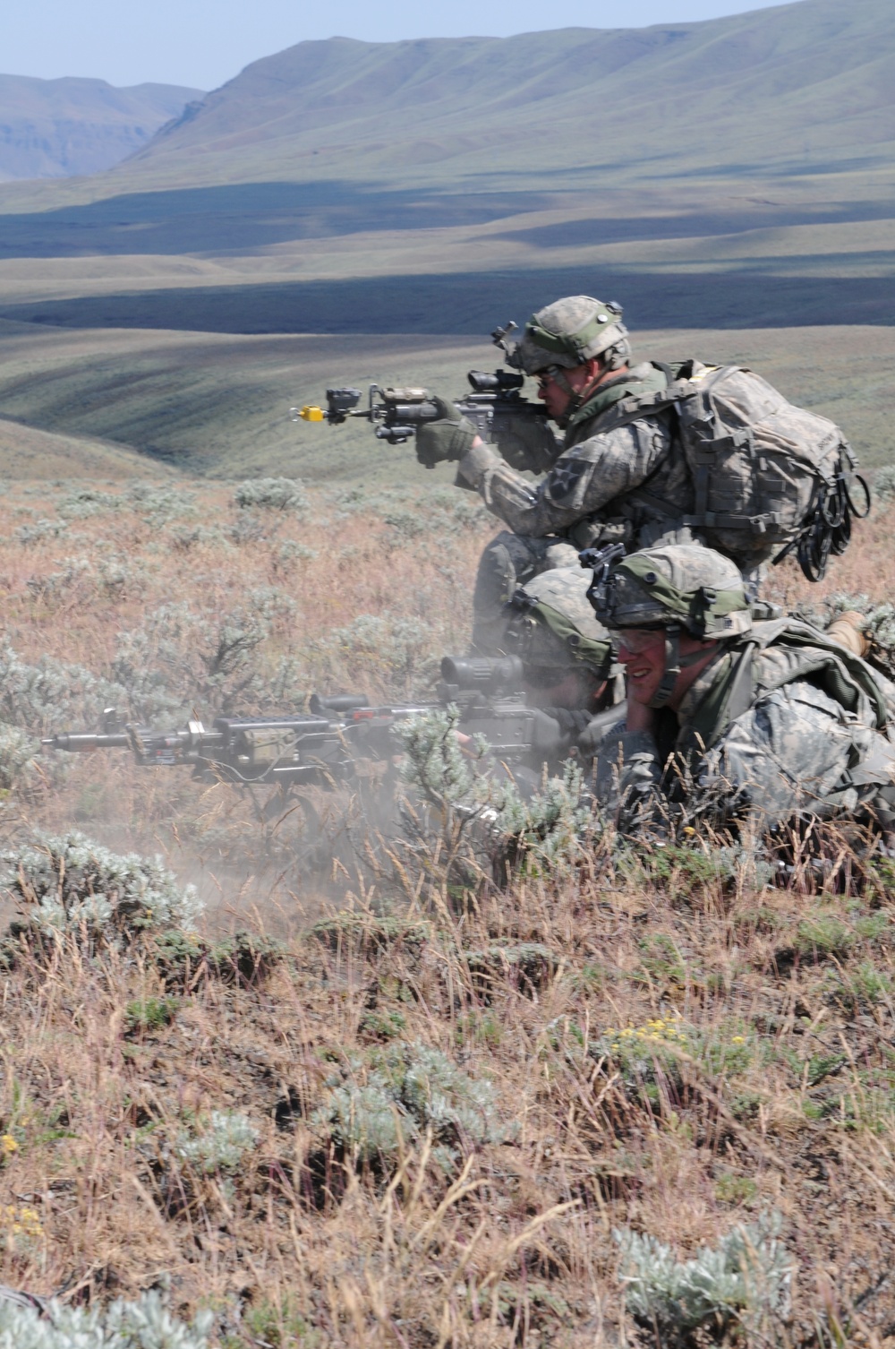 Platoons from 1-23 Infantry Battalion take on grueling mission at Yakima