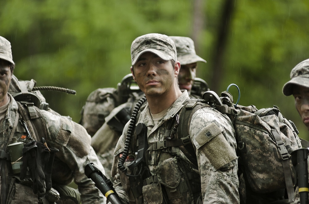 US Army soldiers attend the Special Forces Qualification Course