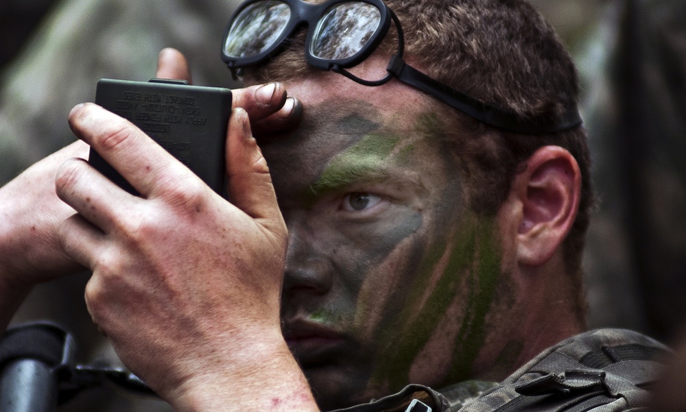 US Army soldiers attend the Special Forces Qualification Course