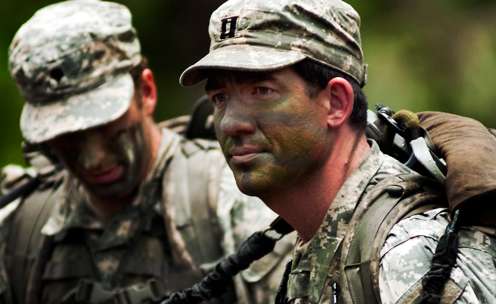 US Army soldiers attend the Special Forces Qualification Course