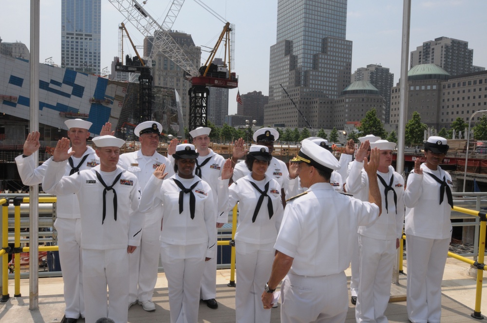 Ground Zero activity at Fleet Week New York 2011