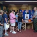 Laurel Lake Park Ranger gives direction to kids on Career Day
