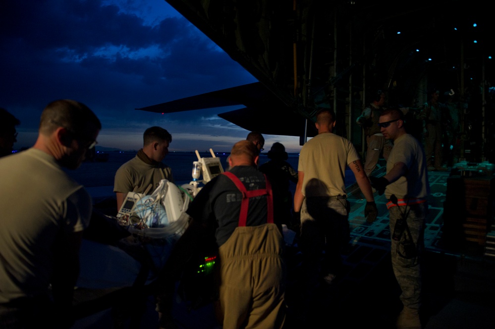 451st Expeditionary Aeromedical Evacuation Squadron Detachment 1 Contingency Aeromedical Staging Facility