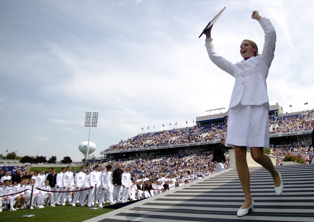 US Naval Academy Class of 2011 graduation