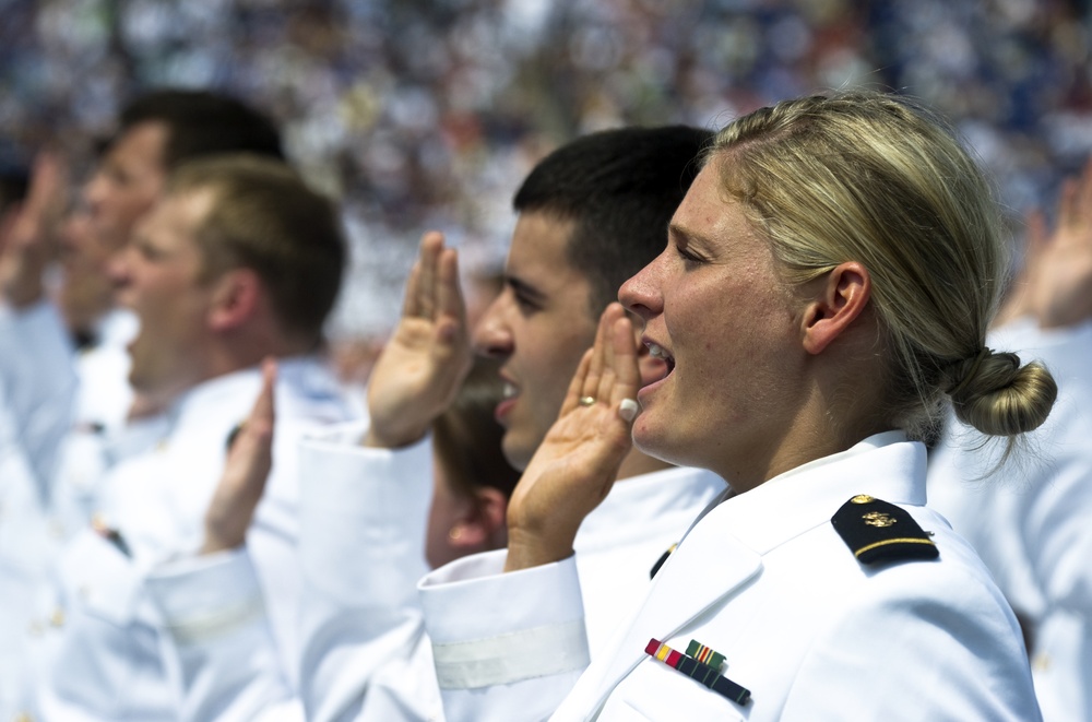 US Naval Academy Class of 2011 graduation