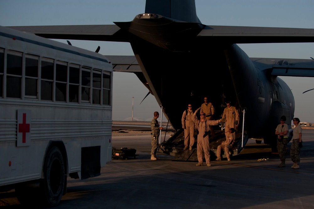 451st Expeditionary Aeromedical Evacuation Squadron Detachment 1 Contingency Aeromedical Staging Facility