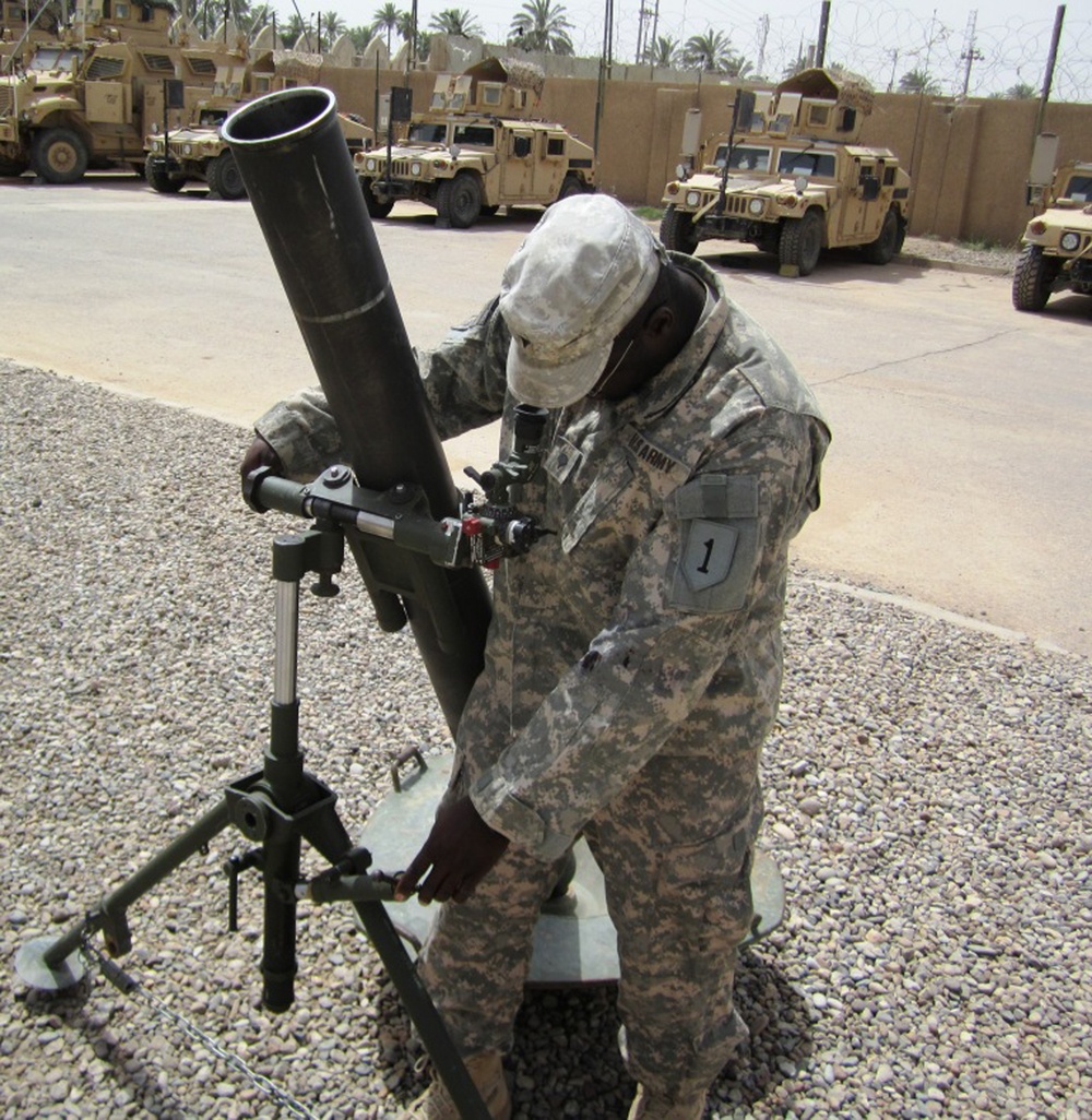 “Dragon” Battalion soldiers train to sharpen ground-mounted mortar skills