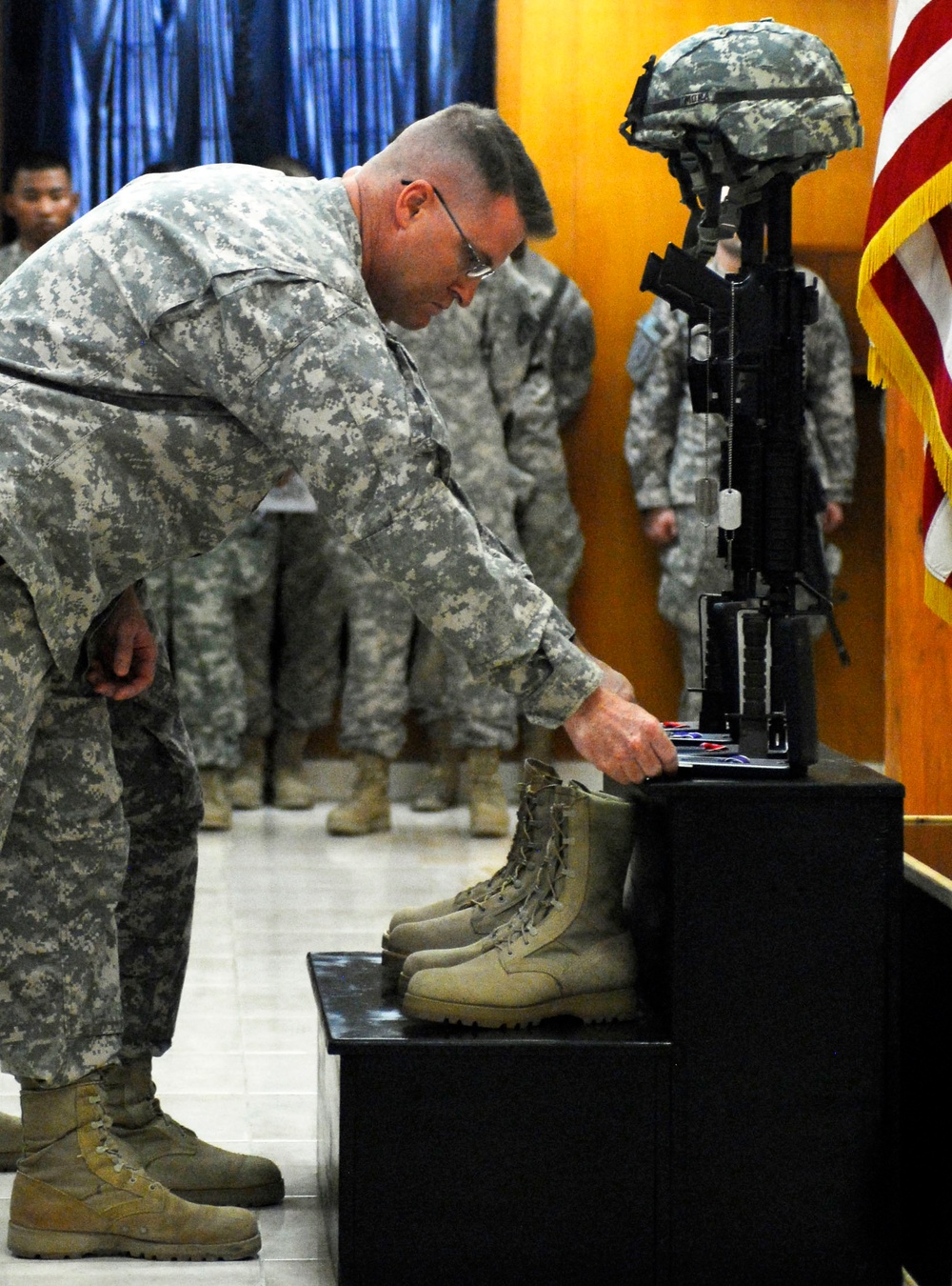 ‘Dagger’ Brigade holds memorial service for two fallen Soldiers