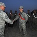 Road warriors: 387th combat truckers get leadership greeting