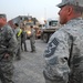 Road warriors: 387th combat truckers get leadership greeting