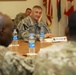 Sgt. Maj. Chandler attends briefing