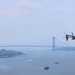 Marines fly over New York