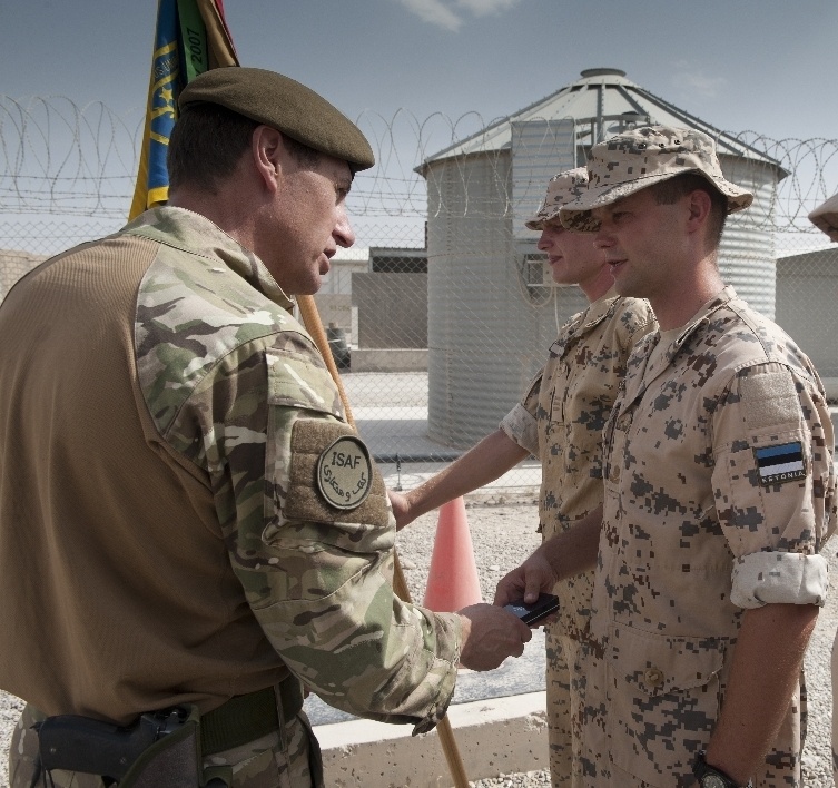 New Estonian units started their service in Helmand