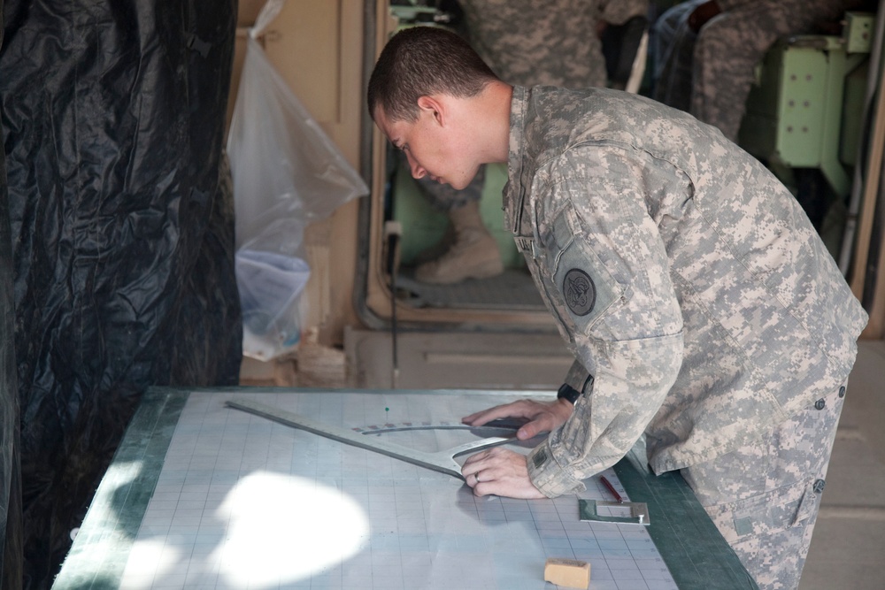 Artillery qualifications at Besamaya Range