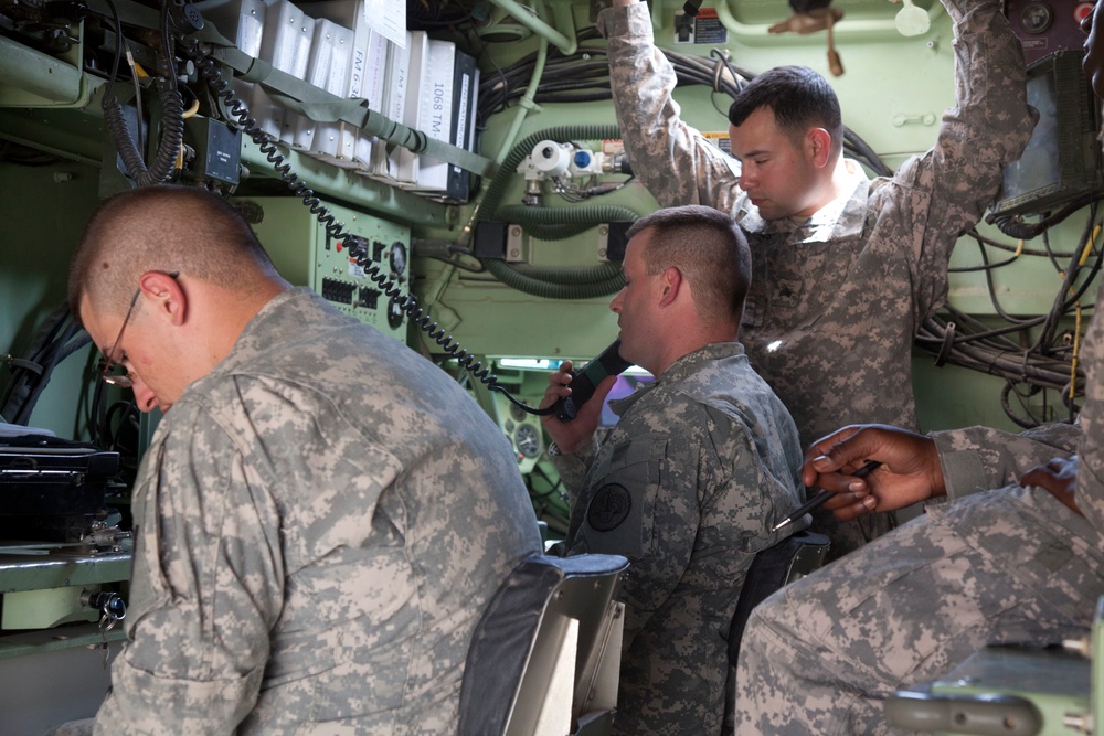 Artillery qualifications at Besamaya Range