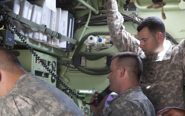 Artillery qualifications at Besamaya Range